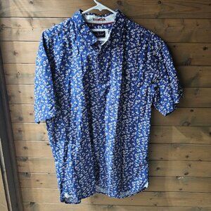 Across the pond floral shirt